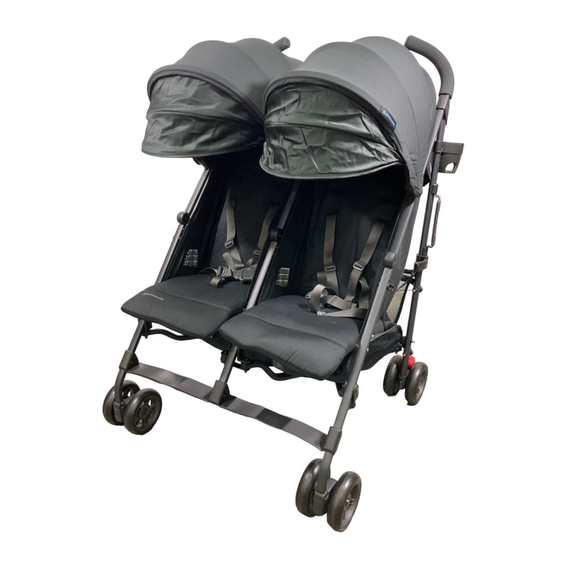 UPPAbaby G-Link V2 Double Stroller, 2024, Jake (Black)