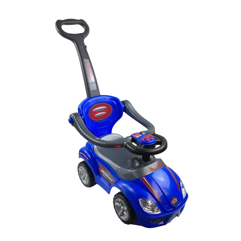 3-in-1 Deluxe Mega Push Ride on Car