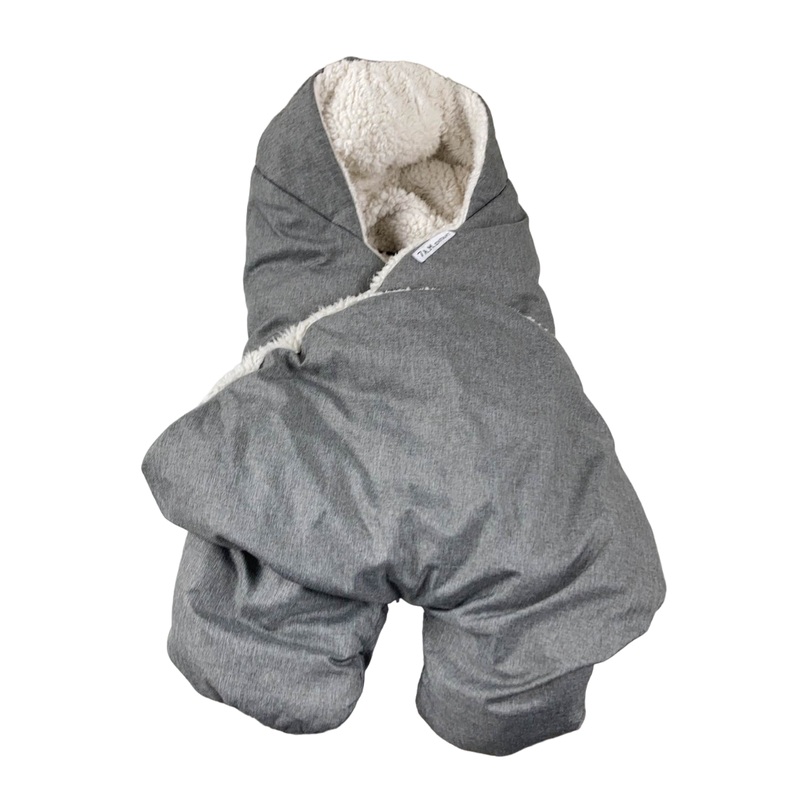 7 A.M. Enfant Nido Cloud, Heather Grey, Small (0-6 months)