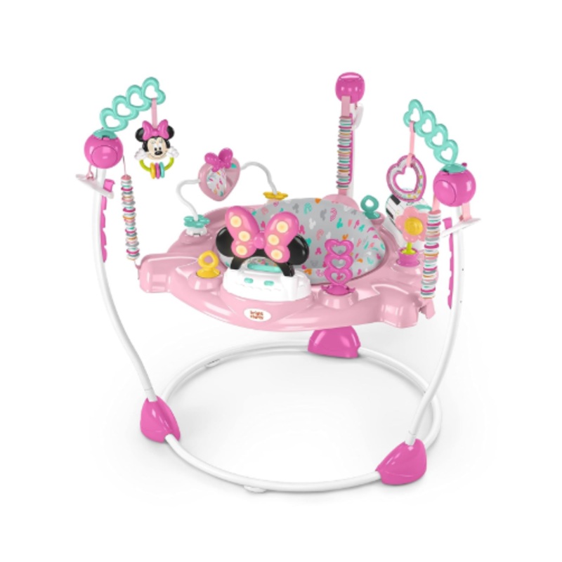 Bright Starts Activity Jumper, Disney Baby Minnie Mouse Forever Besties