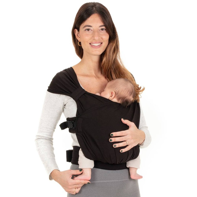 Bliss 2-in-1 Hybrid Baby Carrier & Wrap – Black