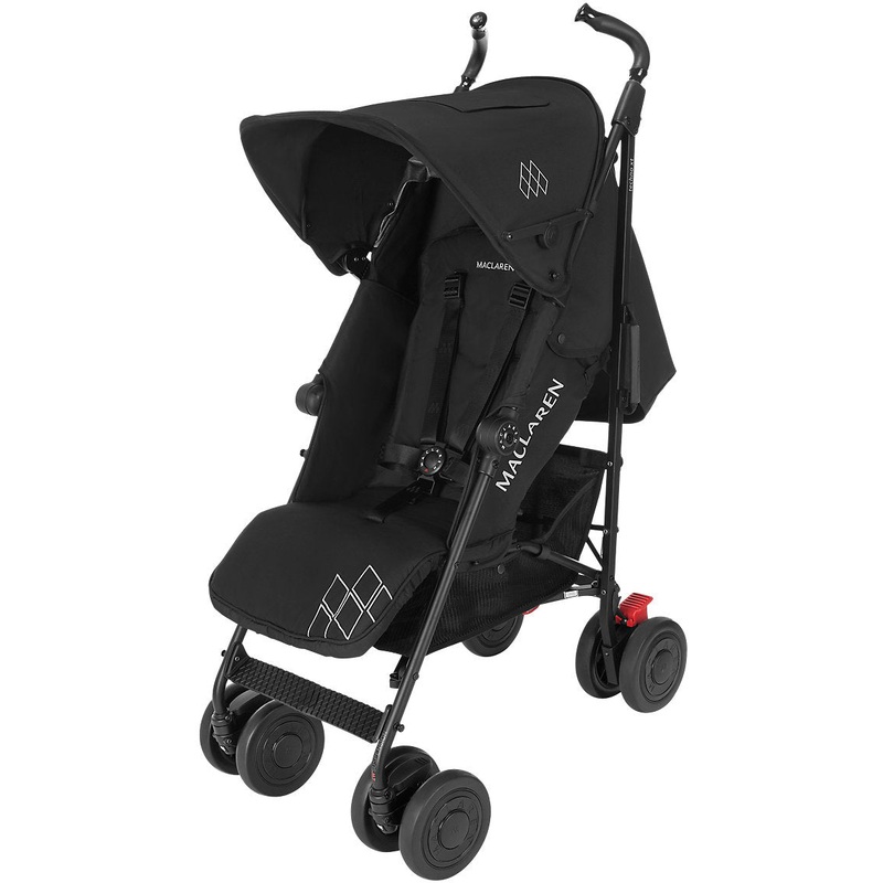 Maclaren Open Box 2016/2017 Techno XT Stroller – Black/Black