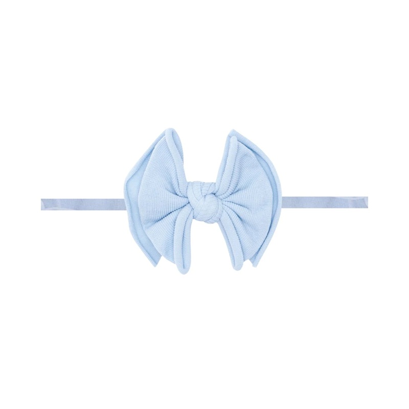 Baby Fab Skinny Headband – Dusty Blue