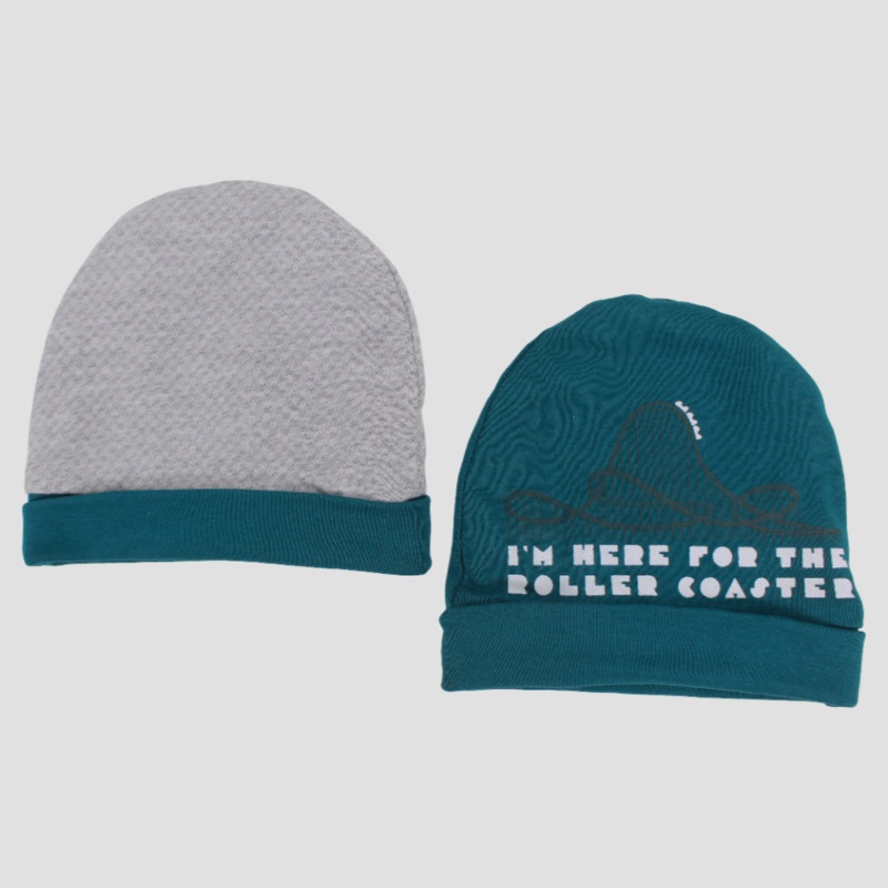 Roller Coaster Baby Beanie (Pack of 2)