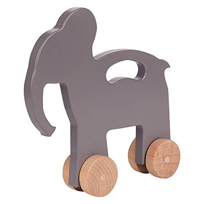 Push Toy Grey Elephant