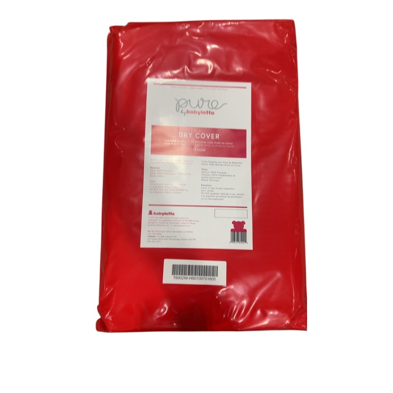 Babyletto Pure Core Replacement Dry Cover for Full-Size Crib Mattress, White