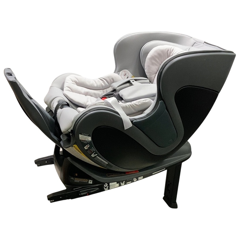 Babyark Classic Convertible Car Seat, 2024, Charcoal Grey/Glacier