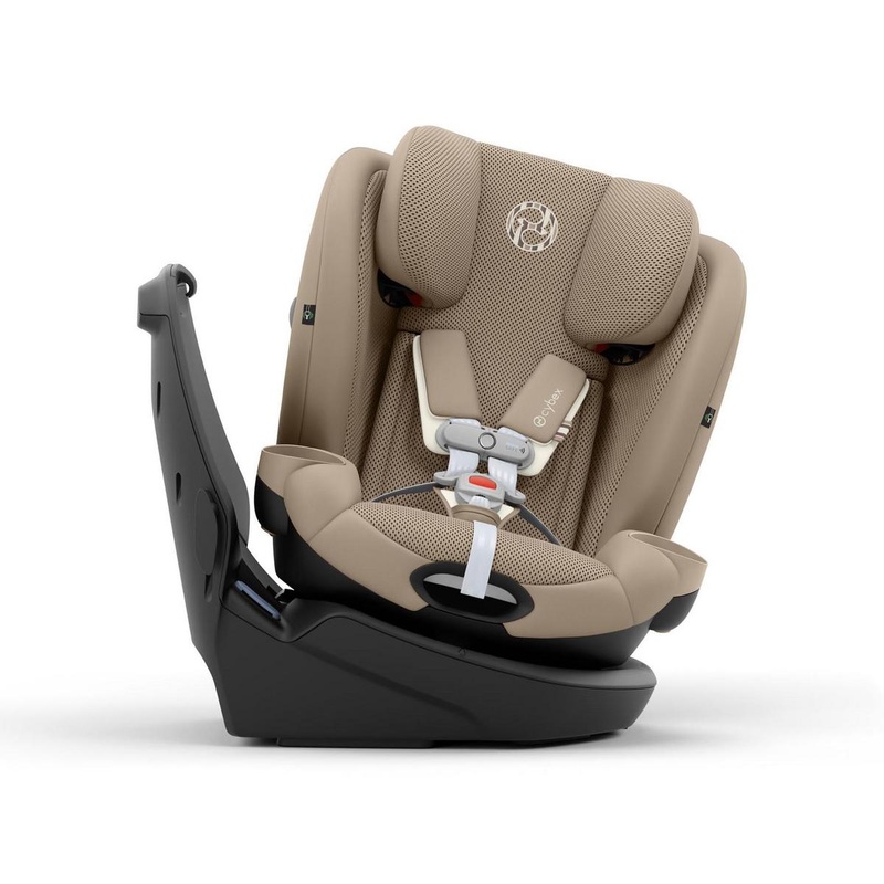 Cybex OPEN BOX Callisto G 360 Rotating All-in-One Convertible Car Seat – Almond Beige