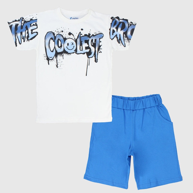 “The Coolest Bro” Short-Sleeved Pajama