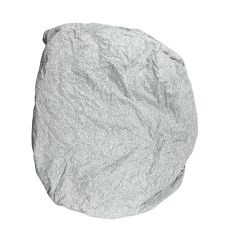 Cloud Island Fitted Crib Sheet, Heather Gray