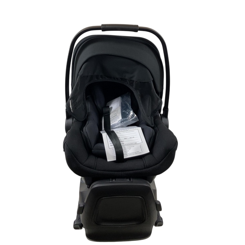 Bugaboo Turtle Air Shield by Nuna Car Seat, Black, 2024
