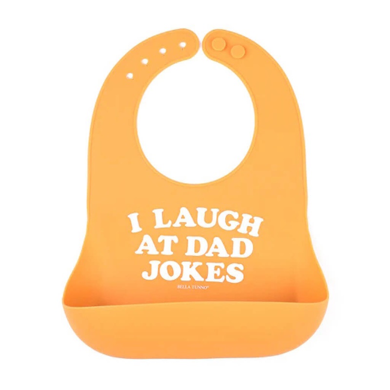 Wonder Bib I Laugh at Dad Jokes