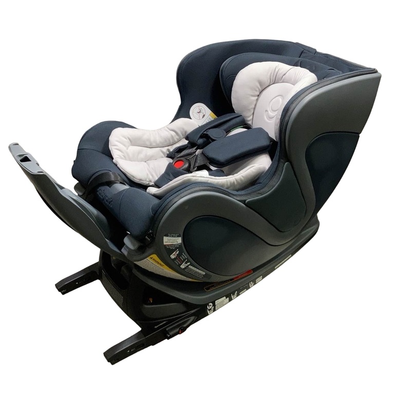 Babyark Classic Convertible Car Seat, 2024, Charcoal Grey/Midnight Blue