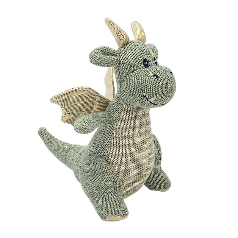 ‘DAX’ DRAGON KNIT RATTLE