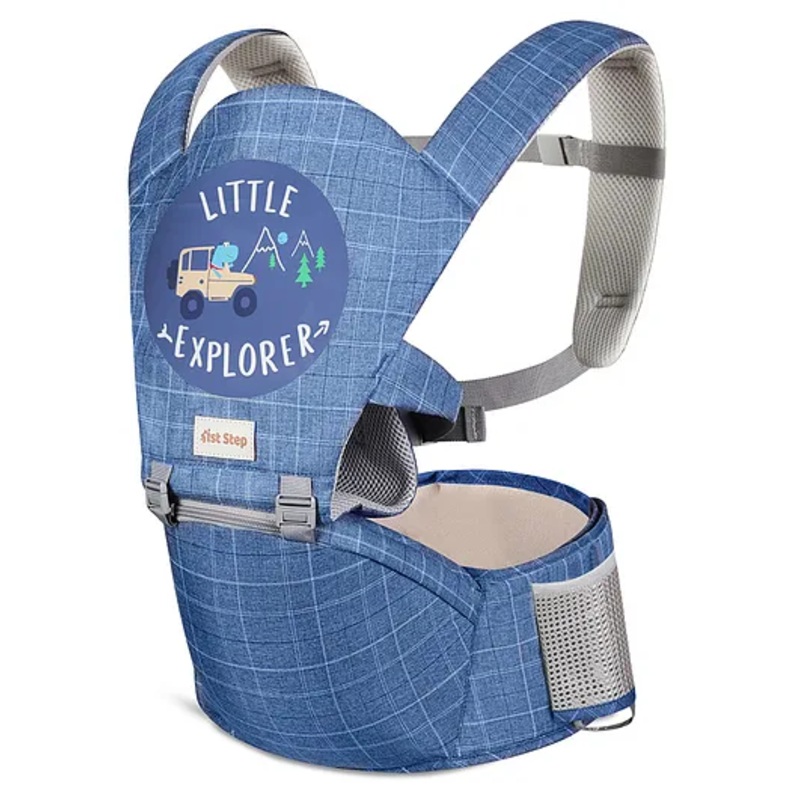 1st Step 5 In 1 Hip Seat Baby Carrier Baby Carrier – Blue