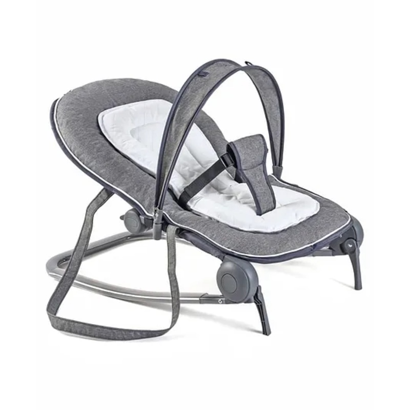 3 in 1  Baby Rocker Cum Bouncer – Dark Grey