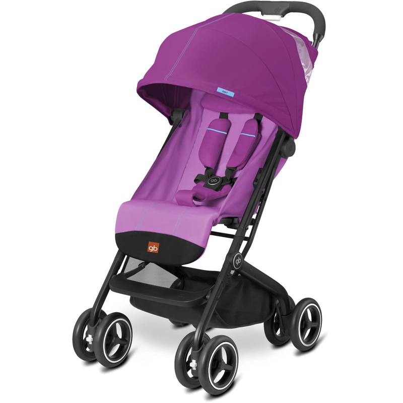 GB Qbit Plus Compact Stroller – Posh Pink
