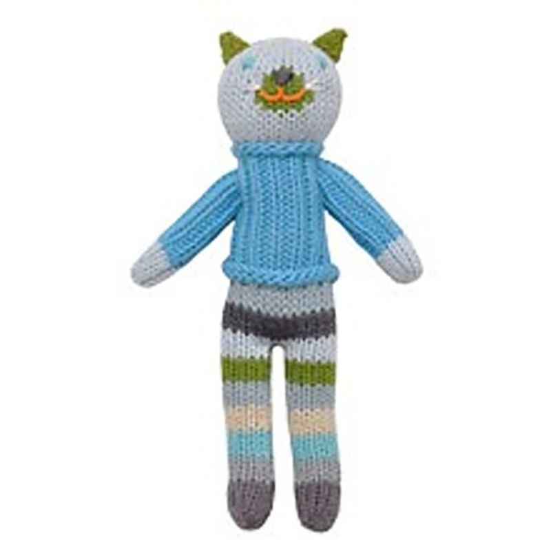 BlaBla School Book Boy Cat Rattle