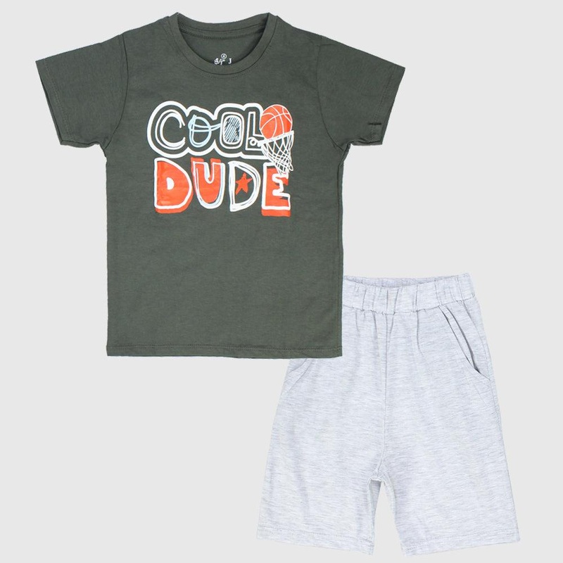 “Cool Dude” Short-Sleeved Pajama