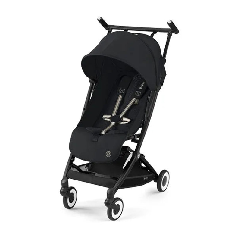(Floor Model) Libelle 2 Stroller – Black Frame with Magic Black Seat